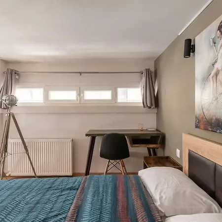 公寓 Industrial Loft Near Seaside W 200mbps *